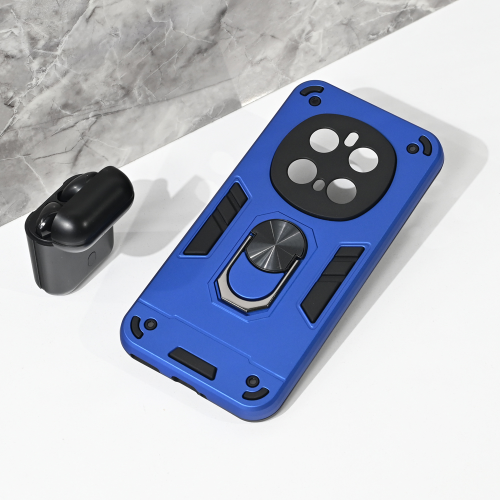 Futrola Hard Ring za Huawei Honor Magic 7 Pro plava.