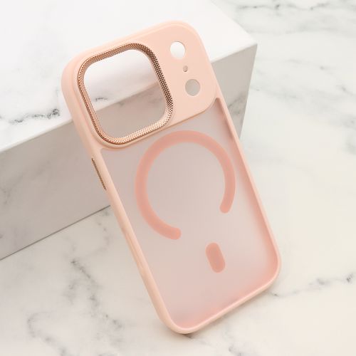 Futrola SILKY MagSafe II za iPhone 17 Pro roze (MS).
