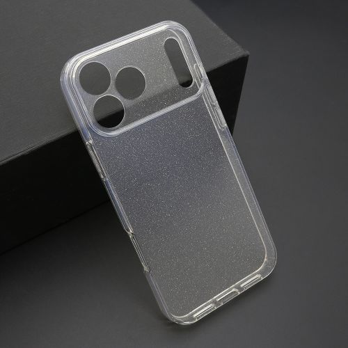 Futrola SPARKLING za iPhone 17 Pro Max (6.9) providna (MS).