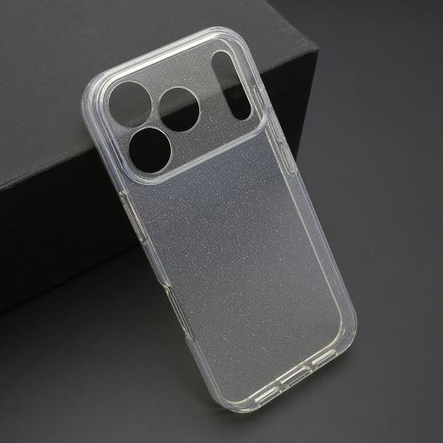 Futrola SPARKLING za iPhone 17 Pro providna (MS).