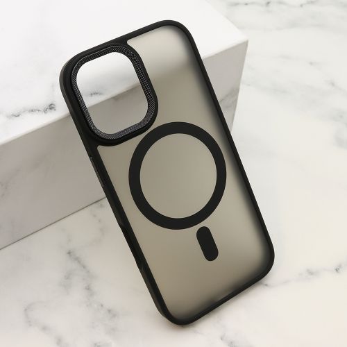 Futrola SILKY MagSafe II za iPhone 17 crna (MS).