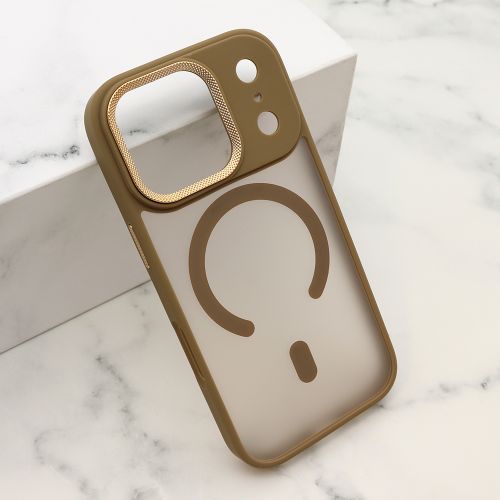 Futrola SILKY MagSafe II za iPhone 17 Pro zlatna (MS).