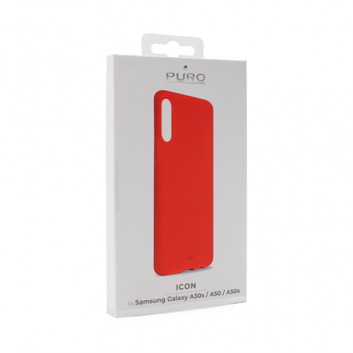 Futrola Puro ICON za Samsung A505 Galaxy A50/A507 Galaxy A50s/A307 Galaxy A30s crvena.