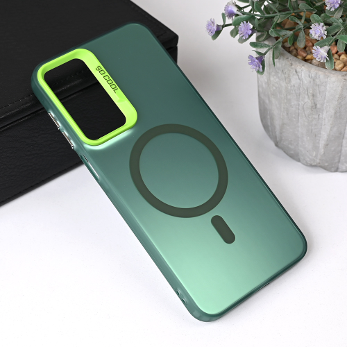 Futrola Magsafe providna za Samsung A165F Galaxy A16 5G zelena.