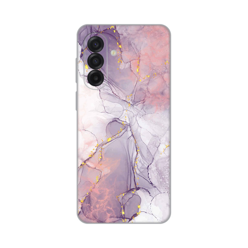 Silikonska futrola print Skin za Samsung A175 Galaxy A17 Pink Marble.
