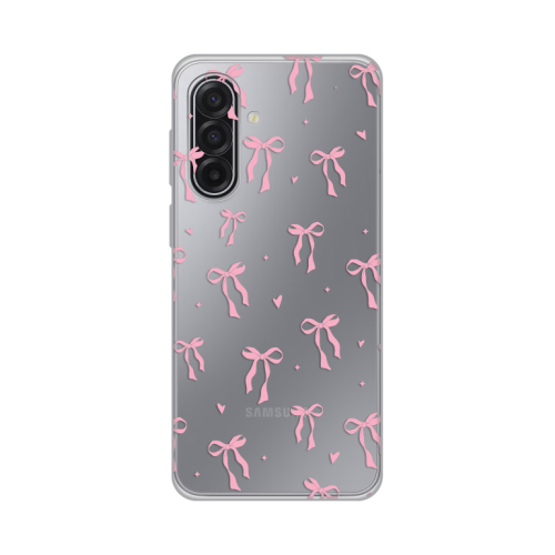 Silikonska futrola print Skin za Samsung A175 Galaxy A17 Cute Bow.