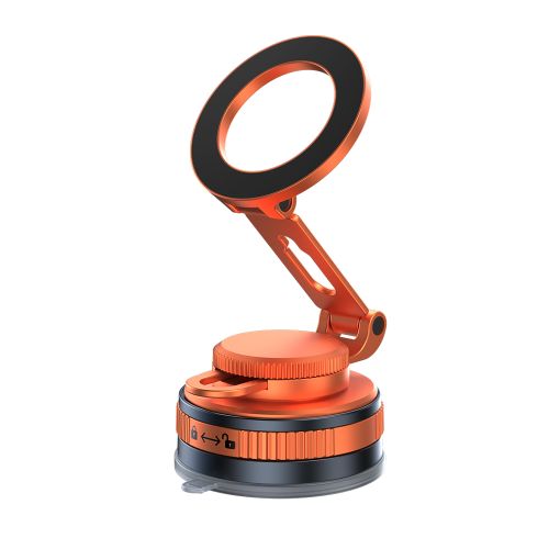 Drzac za mobilni telefon OH-X205 magnet i vakum narandzasti (MS).