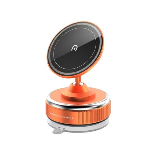 Drzac za mobilni telefon OH-X18 magnet i vakum narandzasti (MS).