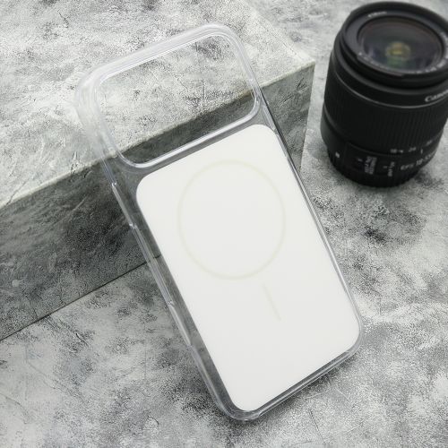 Futrola AMBER MagSafe za iPhone 17 Pro Max (6.9) bela (MS).