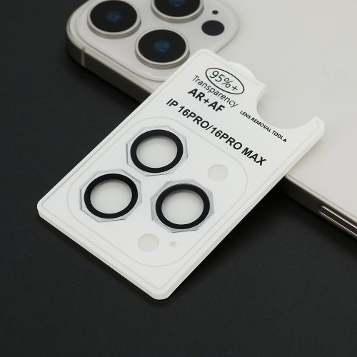 Folija za zastitu kamere OCTAGON za iPhone 16 Pro (6.3)/16 Pro Max (6.9) siva (MS).