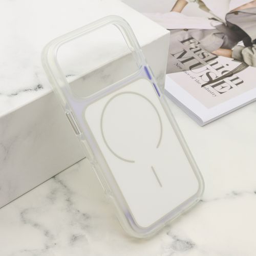 Futrola AMBER RING MagSafe za iPhone 17 Pro bela (MS).