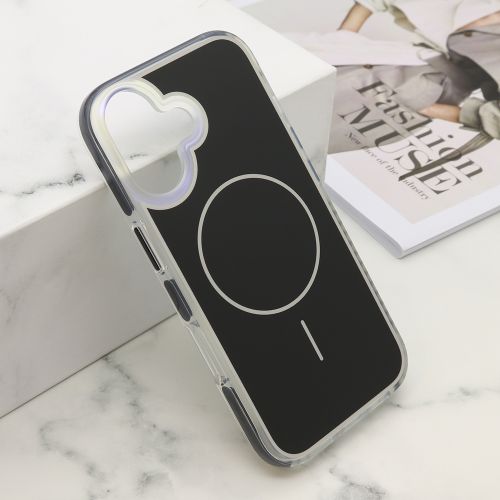 Futrola AMBER RING MagSafe za iPhone 17 crna (MS).