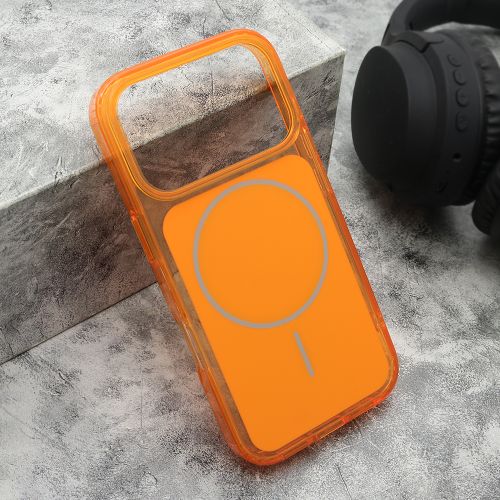 Futrola AMBER SHINE MagSafe za iPhone 17 Pro narandzasta (MS).