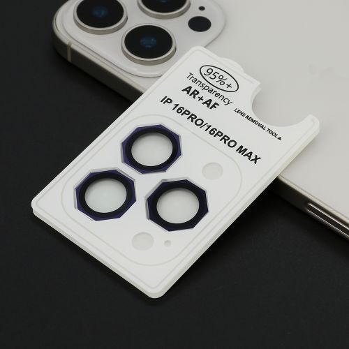 Folija za zastitu kamere OCTAGON za iPhone 16 Pro (6.3)/16 Pro Max (6.9) ljubicasta (MS).