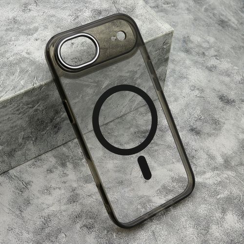 Futrola COLOR RING MagSafe za iPhone 17 Air crna (MS).