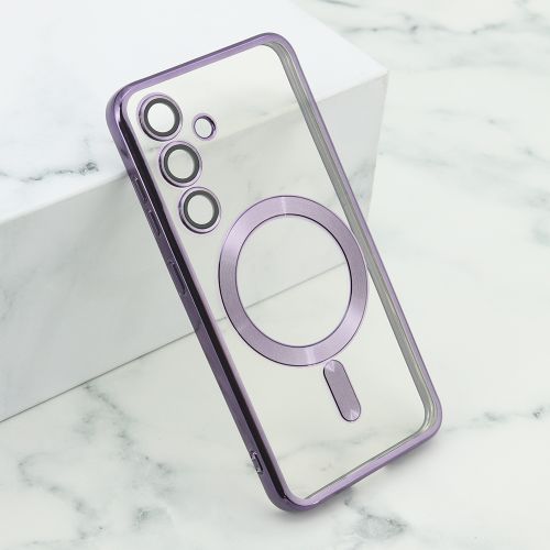Futrola CAMERA PROTECT MagSafe za Samsung S921 Galaxy S24 5G ljubicasta (MS).