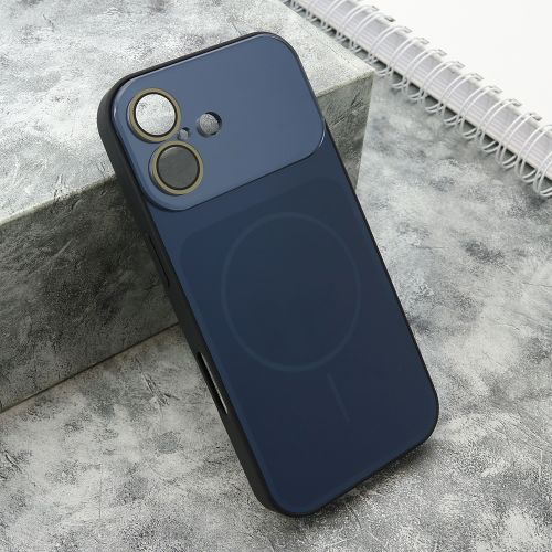 Futrola COLOR METAL MagSafe II za iPhone 17 tamno plava (MS).