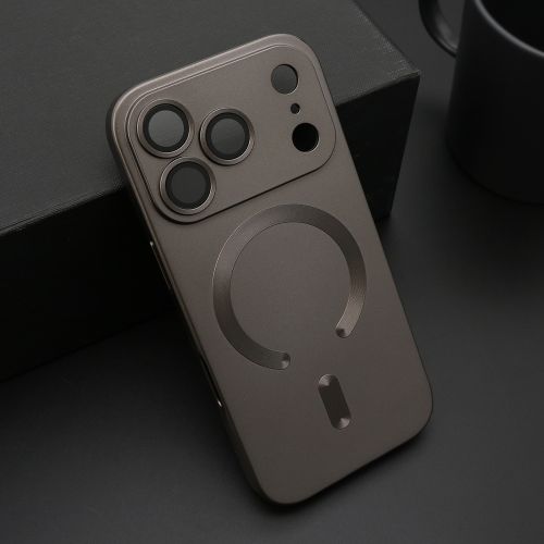 Futrola ELEGANT MAGSAFE za iPhone 17 Pro siva (MS).