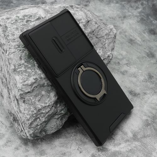 Futrola DEFENDER CAMSHIELD za Samsung S928 Galaxy S24 Ultra 5G crna (MS).