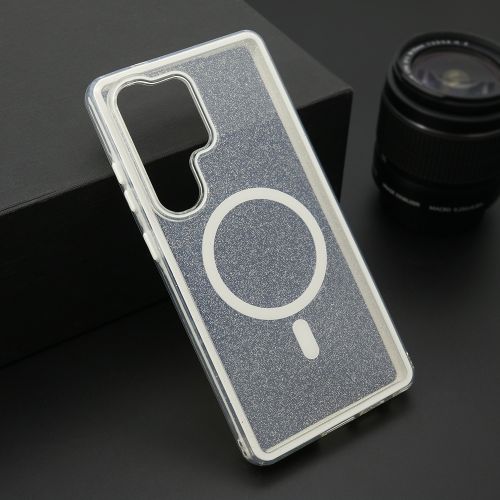 Futrola CRYSTAL MagSafe za Samsung S938 Galaxy S25 Ultra 5G bela (MS).