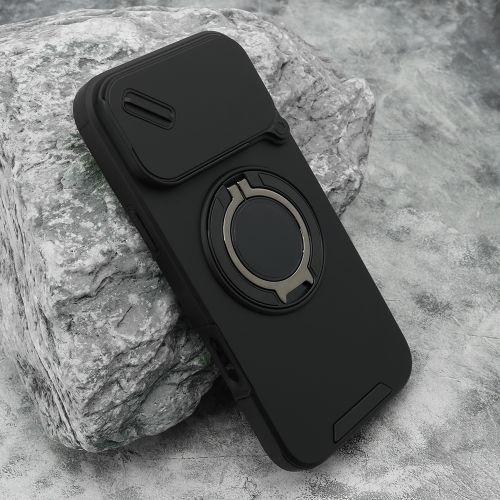 Futrola DEFENDER CAMSHIELD za iPhone 17 Pro Max (6.9) crna (MS).