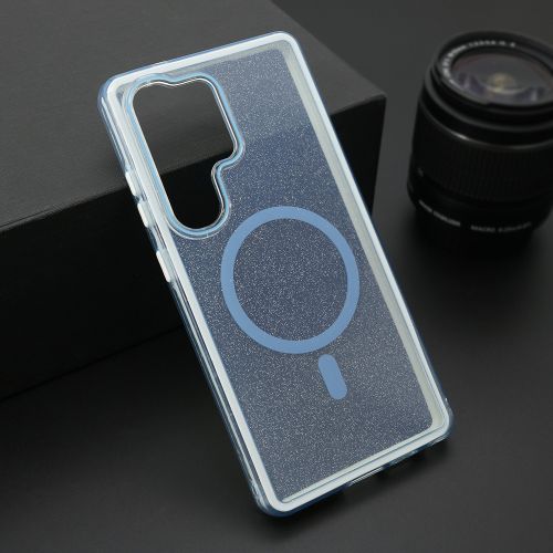 Futrola CRYSTAL MagSafe za Samsung S938 Galaxy S25 Ultra 5G plava (MS).