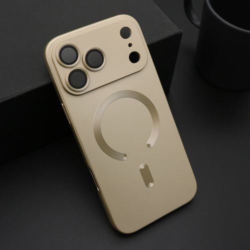 Futrola ELEGANT MAGSAFE za iPhone 17 Pro Max (6.9) zlatna (MS).