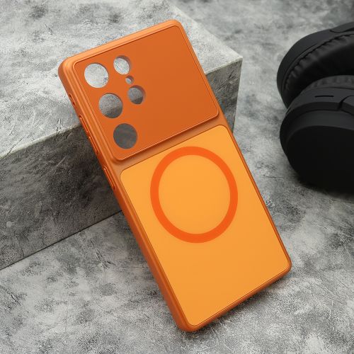 Futrola DEFINE MagSafe za Samsung S928 Galaxy S24 Ultra 5G narandzasta (MS).