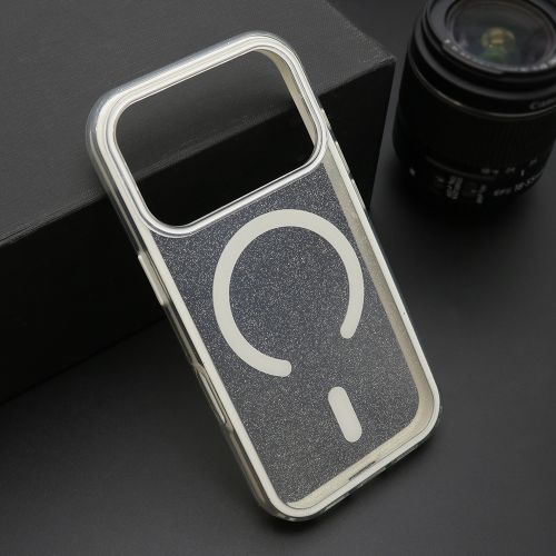 Futrola CRYSTAL MagSafe za iPhone 17 Pro bela (MS).