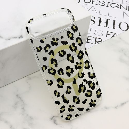 Futrola LEOPARD MagSafe za iPhone 17 Air crna (MS).