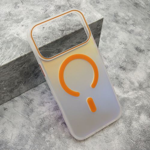 Futrola HOLOGRAM za iPhone 17 Pro Max (6.9) narandzasta (MS).