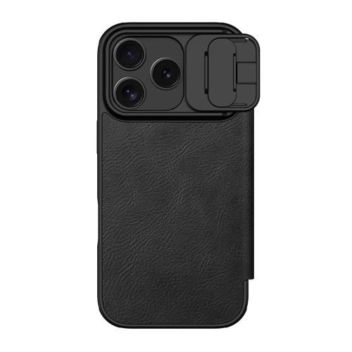 Futrola NILLKIN QIN Pro za iPhone 17 Pro crna (MS).