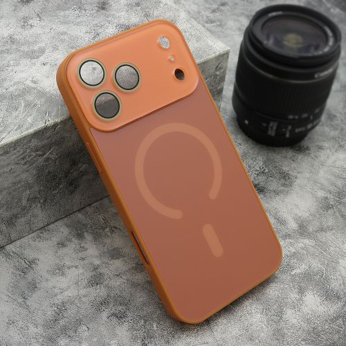 Futrola PASTELPOP MagSafe za iPhone 17 Pro Max (6.9) narandzasta (MS).