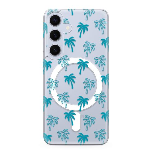 Futrola silikonska print MagSafe za Samsung S921 Galaxy S24 5G palm (MS).