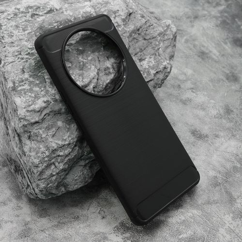 Silikonska futrola BRUSHED za Huawei Honor X9C/Magic 7 lite crna (MS).