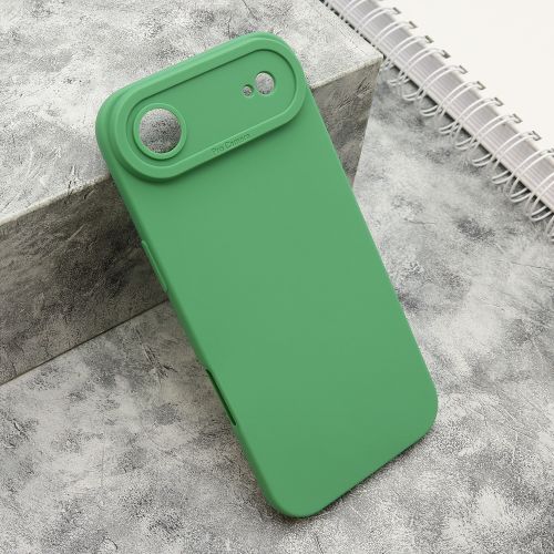Silikonska futrola Pro Camera za iPhone 17 Air tamno zelena (MS).
