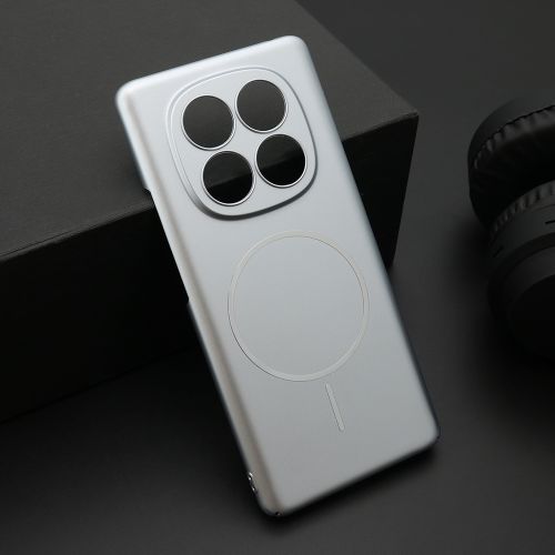 Futrola PURE mat MagSafe za Xiaomi Redmi Note 14 Pro 4G (Global) srebrna (MS).