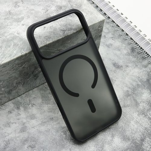 Futrola SILKY MagSafe mat za iphone 17 Pro Max (6.9) crna (MS).