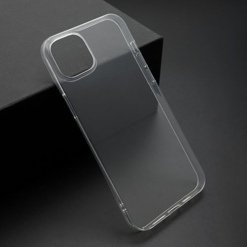 Futrola ultra tanki PROTECT silikon za iPhone 14 Plus (6.7) providna (bela) (MS).