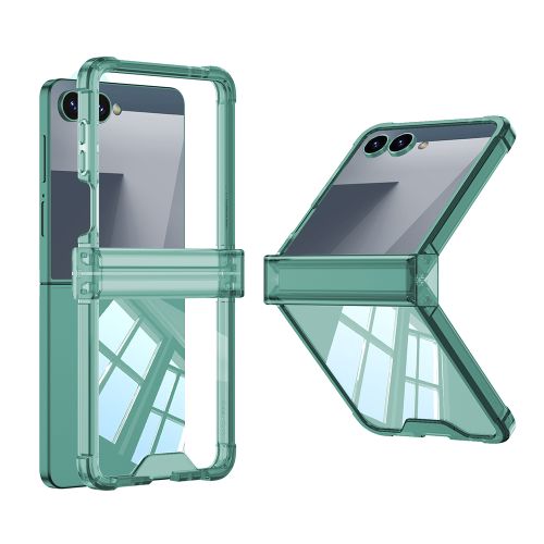 Futrola Transparent COLOR LINE za Samsung F751B Galaxy Z Flip 7 5G zelena (GKK case) (MS).