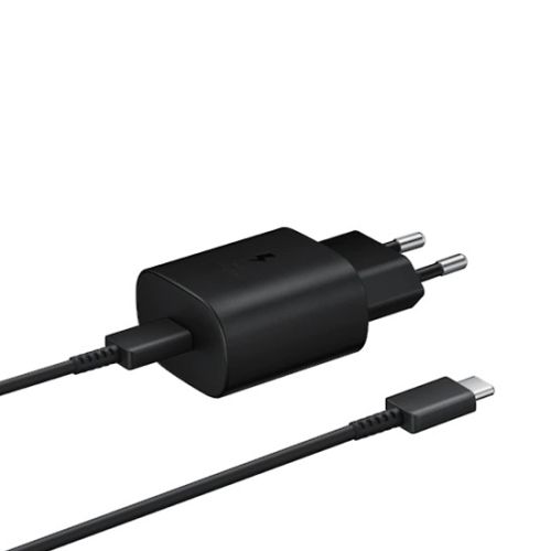 Kucni punjac Super Fast 25W/3A za Samsung PD + kabl type-C na Type C crni HQ (MS).