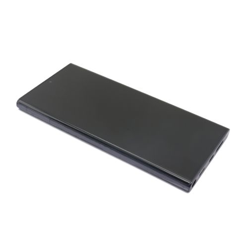 LCD Displej / ekran za Samsung Galaxy S22 Ultra 5G + touchscreen + frame black Full ORG EU (GH82-27488A/27489A) (MS).