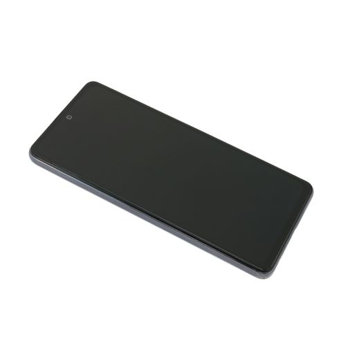 LCD Displej / ekran za Samsung A525F/A526B Galaxy A52 4G/5G + touchscreen + frame black ORG CHINA (MS).