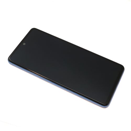 LCD Displej / ekran za Samsung A525F/A526B Galaxy A52 4G/5G + touchscreen + frame blue Full ORG EU (GH82-25524B/25526B) (MS).