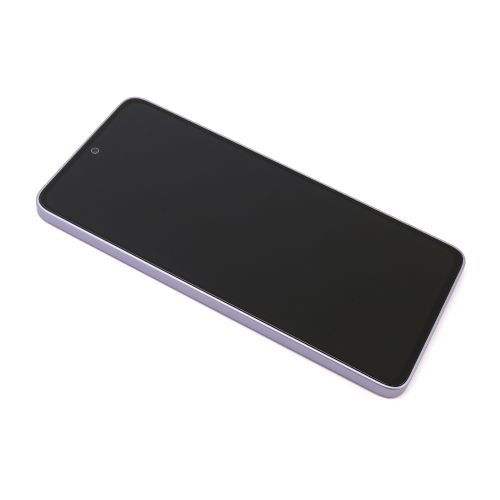 LCD Displej / ekran za Xiaomi Redmi Note 14 5G + touchscreen + frame purple FULL ORG EU (56001900O1700) (MS).