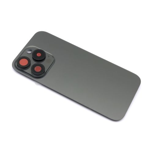 Poklopac baterije za Iphone 15 Pro Black Titanium (NO LOGO) (MS).