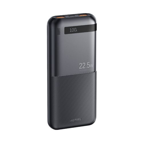Power Bank baterija REMAX Piloteer 20W PD+22.5W QC 10000mAh RPP-71 crni (MS).