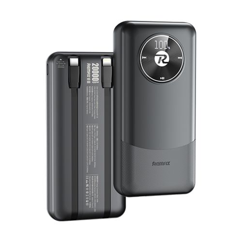 Power Bank baterija REMAX RPP-38 20W PD+22.5W QC 20000mAh crni (MS).