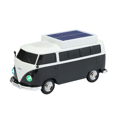 Zvucnik bluetooth WS-698 sa solarnim punjenjem auto crno beli (MS).