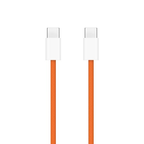 USB data kabl za iPhone 17/AIR/17 Pro/17 Pro Max Type C na Type C 60W 1m narandzasti (MS).